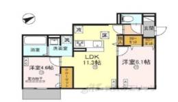 レンブランサ金楽寺間取り図面