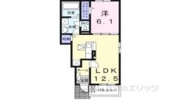クレール聖和A間取り図面