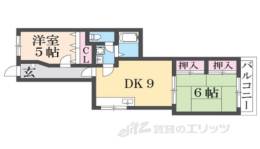 エルトレスＢ棟間取り図面