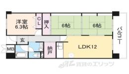 セントラル千里東間取り図面