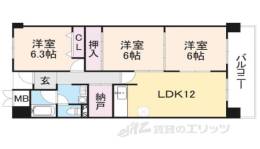 セントラル千里東間取り図面
