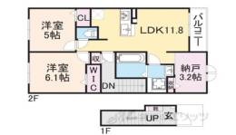 コート・ヴィレッジ２間取り図面