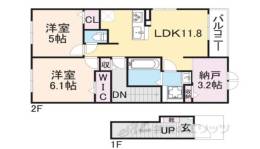 コート・ヴィレッジ２間取り図面