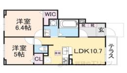 コート・ヴィレッジ２間取り図面