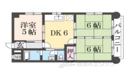 シャルマンフジ武庫之荘壱番館間取り図面