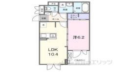 ブルック３間取り図面