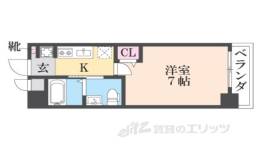 M’プラザ小阪駅前間取り図面