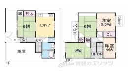貸家間取り図面
