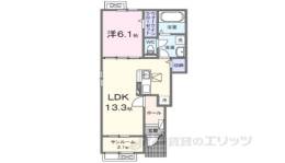 キング・ヒルズ１間取り図面