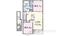 キング・ヒルズ１間取り図面