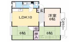 ウィンディア長村２間取り図面