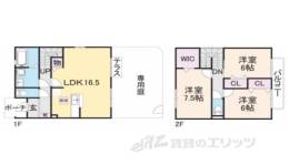 貸家間取り図面