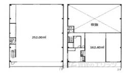 大路２丁目事務所倉庫間取り図面
