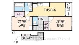 ココタイム　Ａ間取り図面