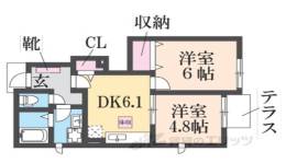 ココタイム　Ａ間取り図面