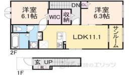 セレーノ　Ａ間取り図面