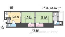 八戸ノ里文化２間取り図面