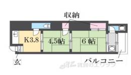 八戸ノ里文化２間取り図面