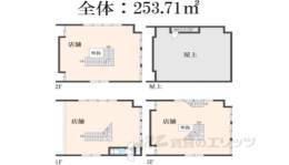 和邇今宿テナント間取り図面