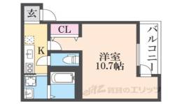 フジパレス長洲本通３番館間取り図面