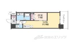 ソルテラスKYOTO西大路　瑠間取り図面