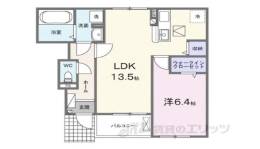 クレール聖和C間取り図面