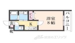 グランディール円町間取り図面
