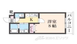 グランディール円町間取り図面