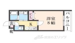 グランディール円町間取り図面