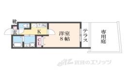 グランディール円町間取り図面