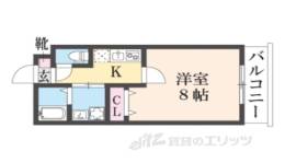 グランディール円町間取り図面