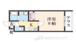 グランディール円町間取り図面