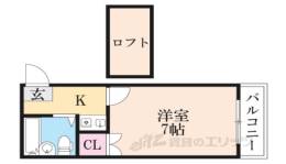 マンショントニオー能勢口第二間取り図面