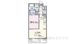 リ：ルーム東近江間取り図面