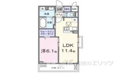 リ：ルーム東近江間取り図面