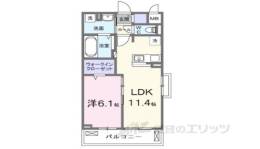 リ：ルーム東近江間取り図面