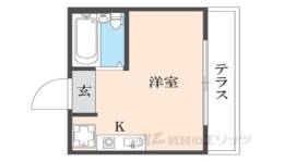 フラワーコーポ間取り図面