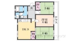 醍醐上ノ山団地間取り図面