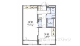 レオパレス千成２間取り図面