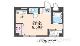 コーポならまち間取り図面