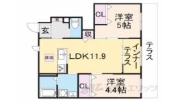 十市町新築アパート間取り図面