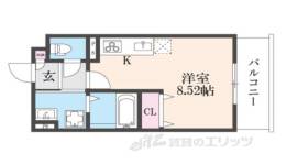 THE CITY 京都醍醐２間取り図面