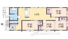 貸家間取り図面