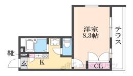 レオパレスＭｅｉｓｔｅｒＴＡＫＵＭＩ間取り図面