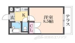 レオパレスＭｅｉｓｔｅｒＴＡＫＵＭＩ間取り図面