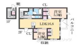 ヘーベル瑞穂間取り図面