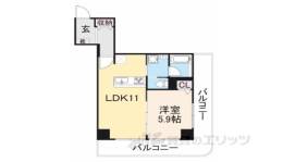 藤和シティコープ烏丸間取り図面