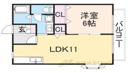 ルミエール鴬の森間取り図面