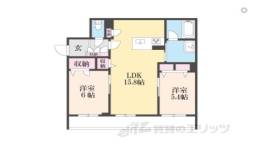  シャーメゾンなごみ間取り図面