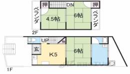 貸家間取り図面